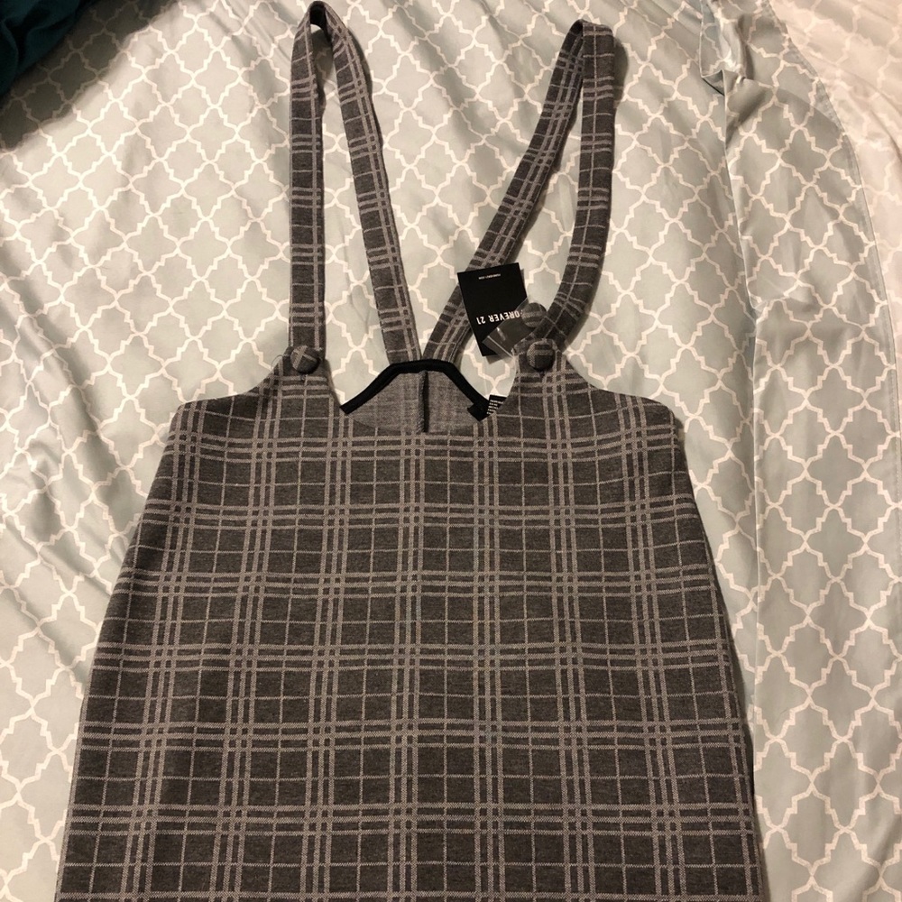 Grey Knit Overall
